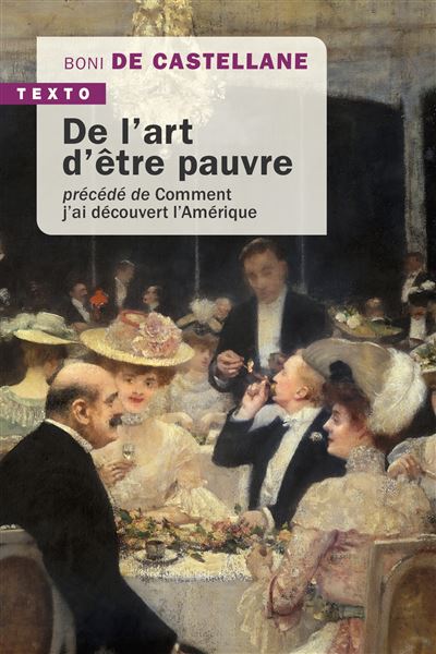 De l'art d'être pauvre mémoires, 1867-1932