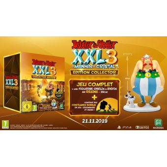 Astérix et Obélix XXL 3 Le Menhir de Cristal Edition Collector PS4