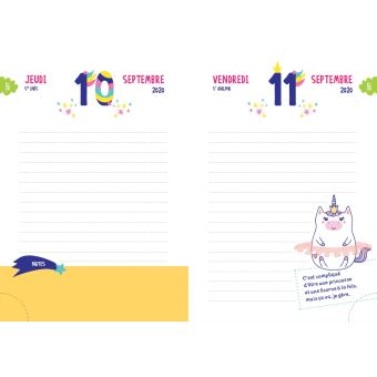 Agenda Licorne 2020 -2021