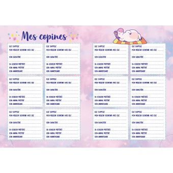 Agenda Licorne 2020 -2021