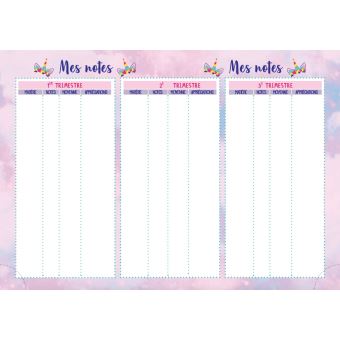 Agenda Licorne 2020 -2021