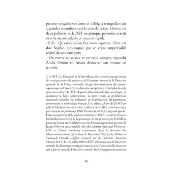 La diagonale de la peur