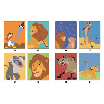Disney La garde du Roi Lion, Jeunesse, Coloriage /Autocollants