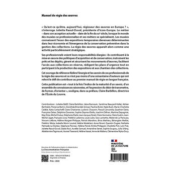 Manuel de régie des œuvres