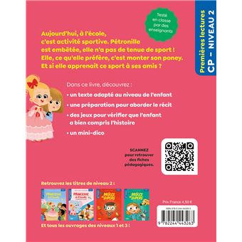 Pétronille fait du sport Niveau 2