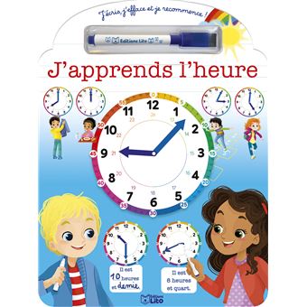 J'écris, j'apprends l'heure