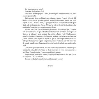 La Promesse de l'Ombrageuse