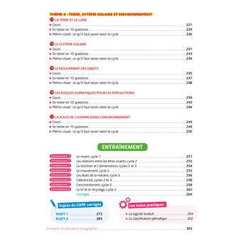 Objectif CRPE 2023 - Sciences et technologie - épreuve écrite d'admissibilité