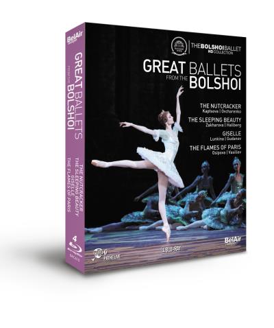 Célébres ballets du Bolchoi - Coffret 4 Blu-Ray