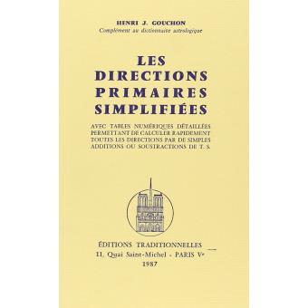 Les Directions primaires simplifiées - Henri-Joseph Gouchon - broché
