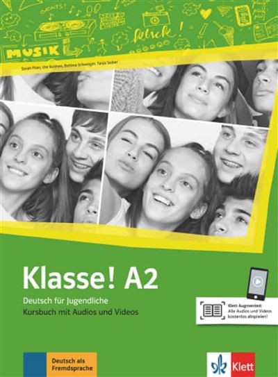 Klasse! A2 Livre de l'élève + audios + videos