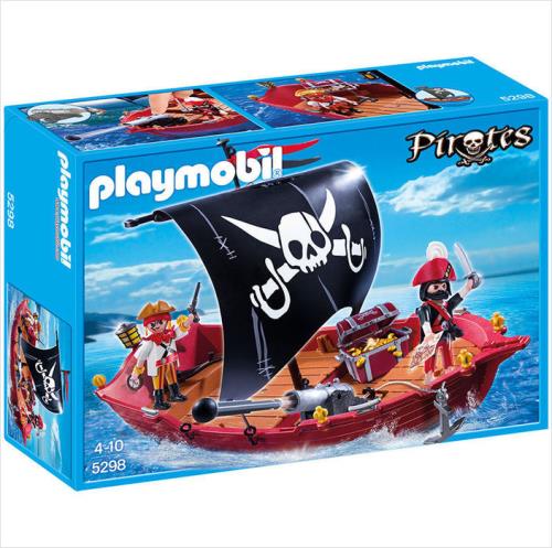 Playmobil Pirates 5298 Chaloupe des corsaires