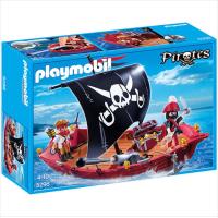 Acheter en ligne PLAYMOBIL Pirates Petit bateau pirate (71418) à