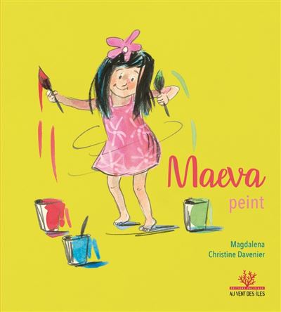 Maeva peint -  Magdalena - cartonné
