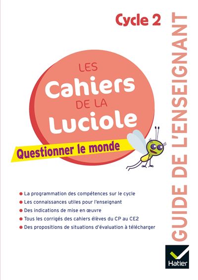 Les cahiers de la Luciole Cycle 2 Éd 2018 - Questionner le monde - Guide pédagogique - Albine Courdent - broché