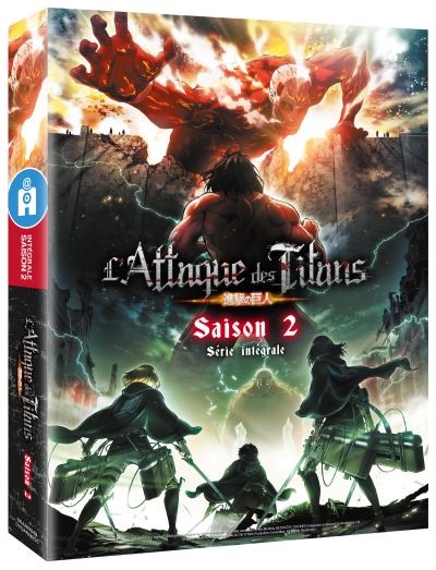 L'Attaque des Titans Saison 2 Edition Collector DVD