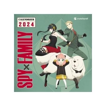 Calendrier 2024 SPY X Family