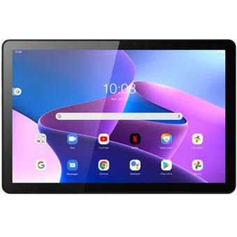 Lenovo Tab M10 (3rd Gen) ZAAE - Tablette - Android 11 ou versions plus récentes - 64 Go eMMC - 10.1" IPS (1920 x 1200) - Logement microSD - gris métallisé double tonalité - 1