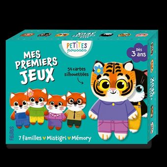 Mes premiers jeux : 7 familles + Mistigri + mémo