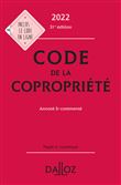 Code de la copropriété 2022, annoté et commenté