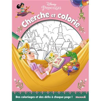 Disney Princesses Cherche et colorie