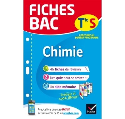 Fiches Bac Chimie Term S