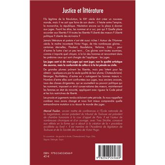 Justice et littérature
