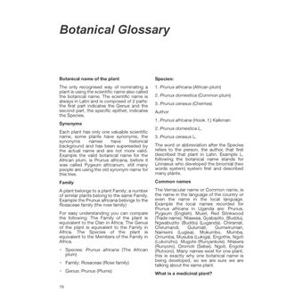 Family Medicinal Plant Gardens