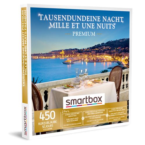 Coffret cadeau Smartbox Mille et une Nuits Premium