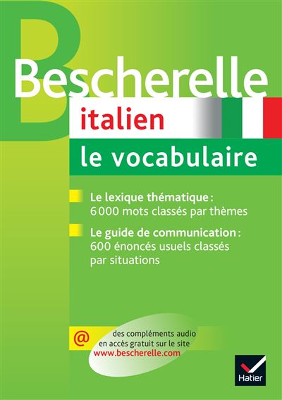 Le vocabulaire italien