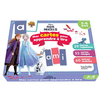 Disney - La Reine des neiges 2 - Mes cartes pour apprendre à lire