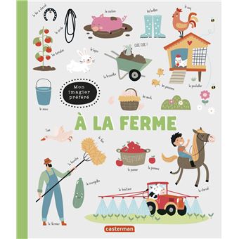 Mon imagier préféré - À la ferme