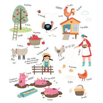 Mon imagier préféré - À la ferme