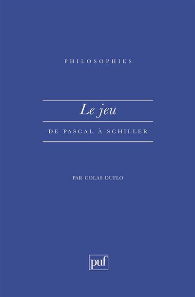 Le jeu de Pascal à Schiller
