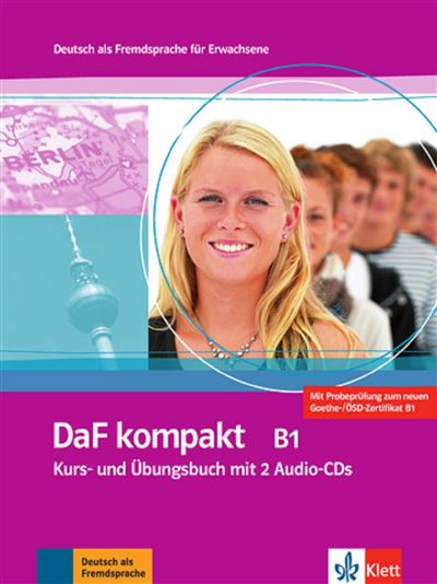 Daf kompakt b1 eleve + cahier+2 cd