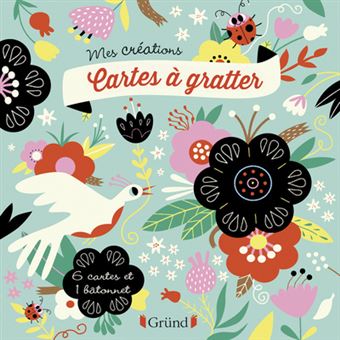 Cartes à gratter - Fleurs