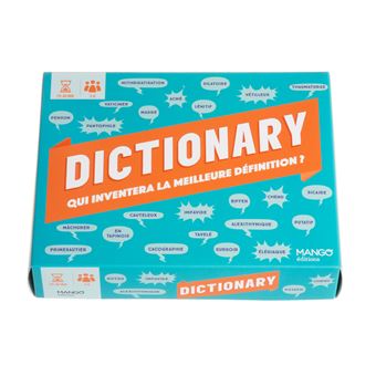 Dictionary : qui inventera la meilleure définition ?