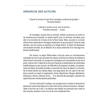 Rando-bière dans les Alpes du Nord