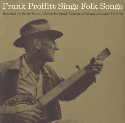 Frank Proffitt sings Folk song