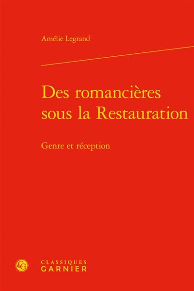Des romancières sous la Restauration