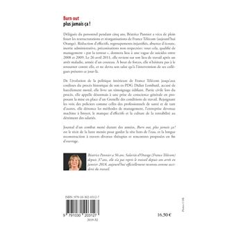 Burn out, plus jamais ça !