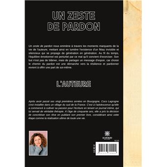 Un zeste de pardon