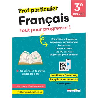 Prof particulier - Français 3e - Brevet