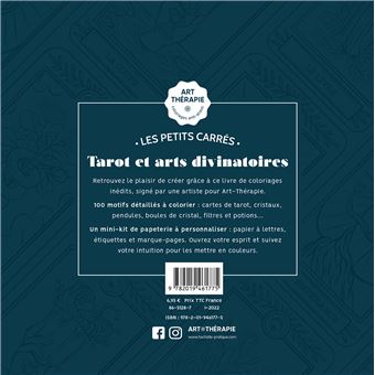 Les Petits carrés d'Art-thérapie Tarot et arts divinatoires
