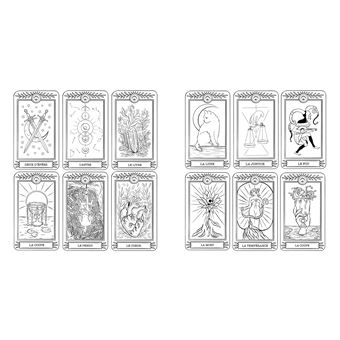 Les Petits carrés d'Art-thérapie Tarot et arts divinatoires
