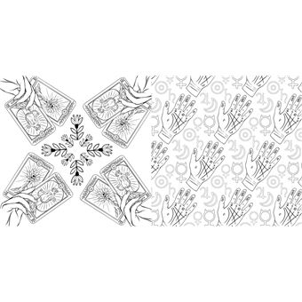 Les Petits carrés d'Art-thérapie Tarot et arts divinatoires