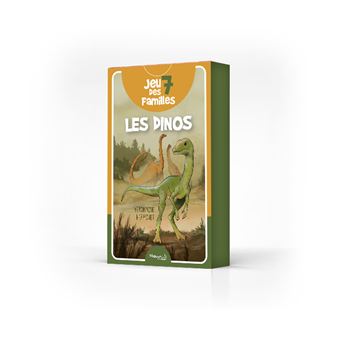 Jeu des 7 familles Les Dinos