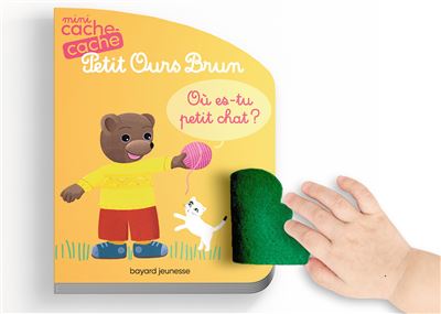 Mini cache-cache Petit Ours Brun - Où es-tu petit chat ?