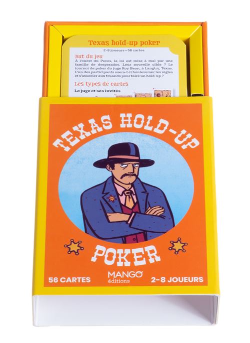 50% sur Texas hold up poker 56 cartes, 2-8 joueurs - Claude Kaiser