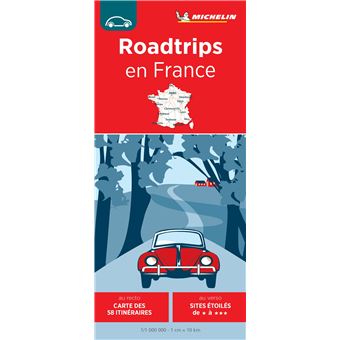 Carte Roadtrips en France